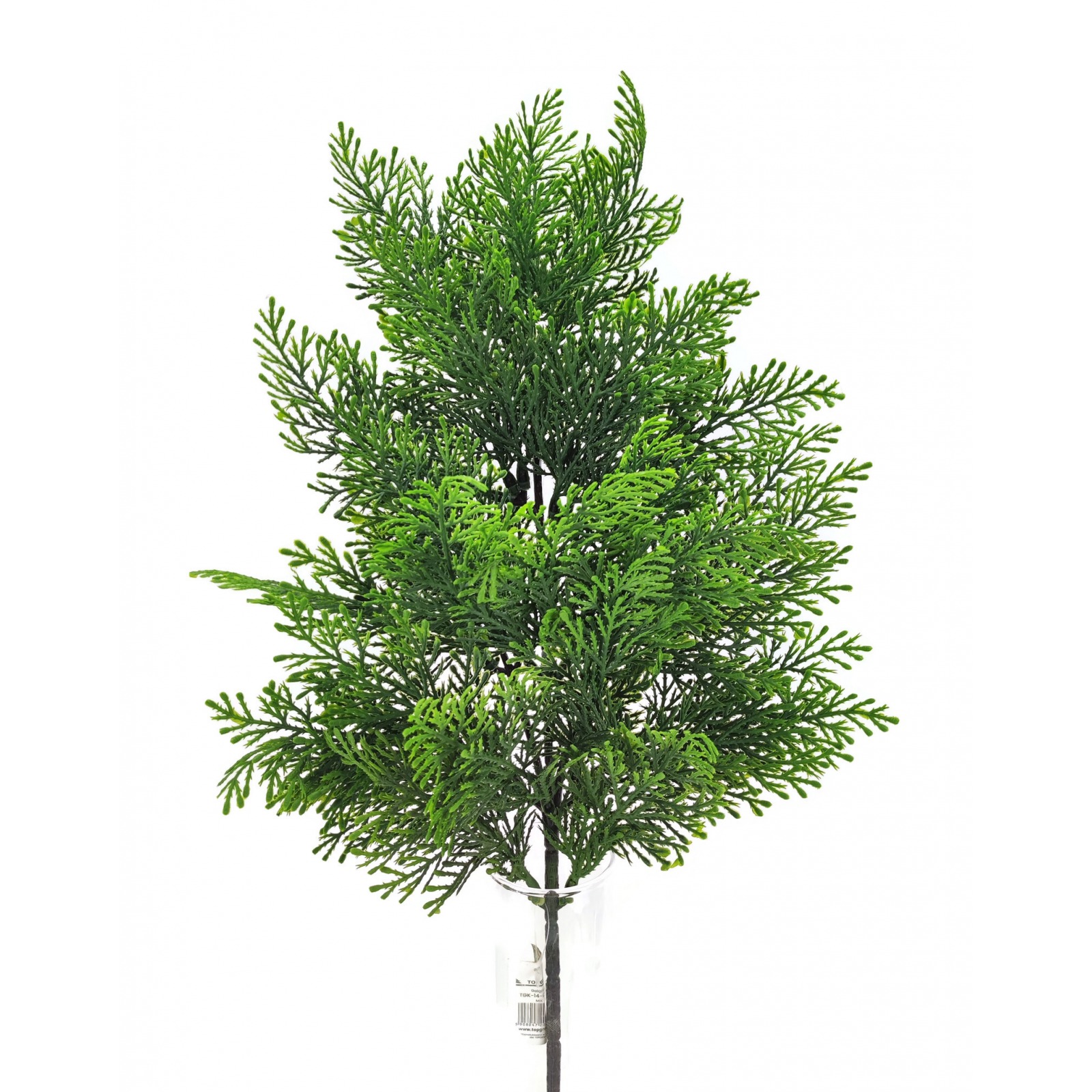 Sztuczna gałązka tui 60 cm – dekoracyjna zieleń florystyczna
