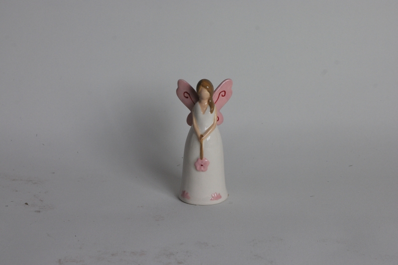 ANIOŁEK CERAMICZNY BIAŁY