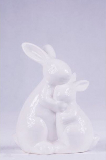 Zając ceramiczny