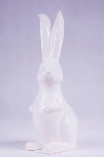 Zając ceramiczny
