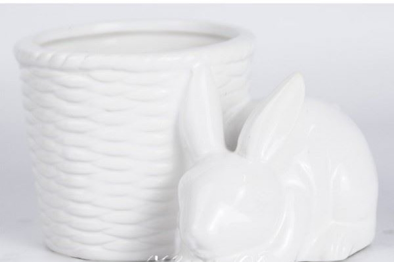 Zając ceramiczny