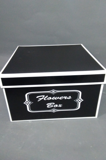 Flower box komplet 5szt. Czarne 