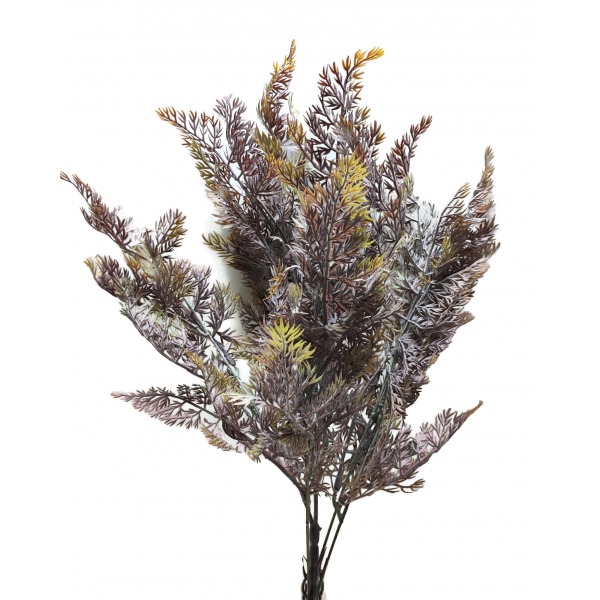 Miniatura: Sztuczna paprotka 45 cm – gałązka dekoracyjna, mix kolorów