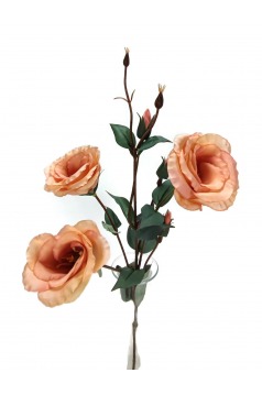 Miniatura: Sztuczna eustoma 55 cm – gałązka kwiatowa dekoracyjna, mix kolorów