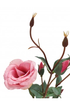 Miniatura: Sztuczna eustoma 55 cm – gałązka kwiatowa dekoracyjna, mix kolorów