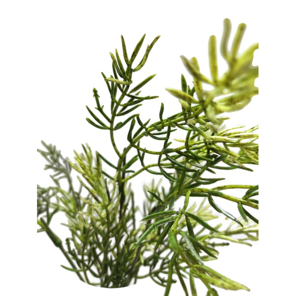 Miniatura: Sztuczny bukiet dodatków florystycznych 40 cm – zielone gałązki dekoracyjne, mix kolorów