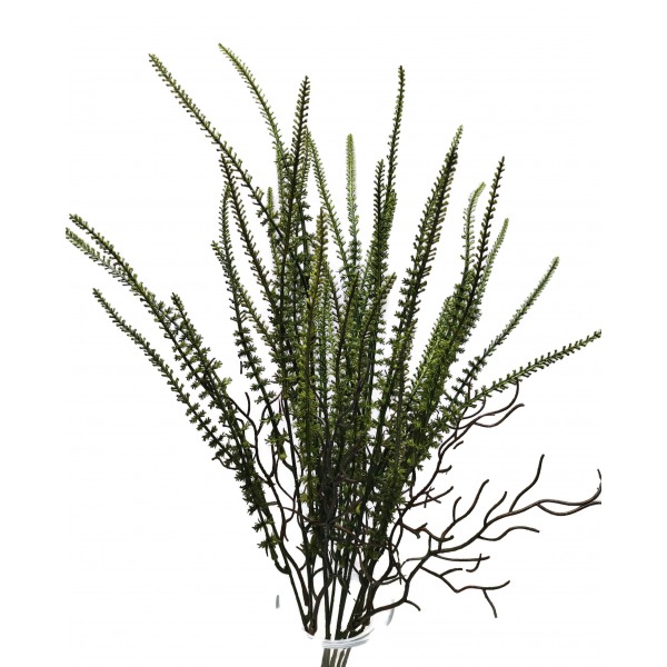 Miniatura: Sztuczny wrzos duży 45 cm – dekoracyjna gałązka, mix kolorów
