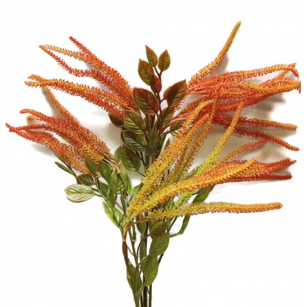 Miniatura: Sztuczna leszczyna gumowa 45 cm – gałązka dekoracyjna, mix kolorów