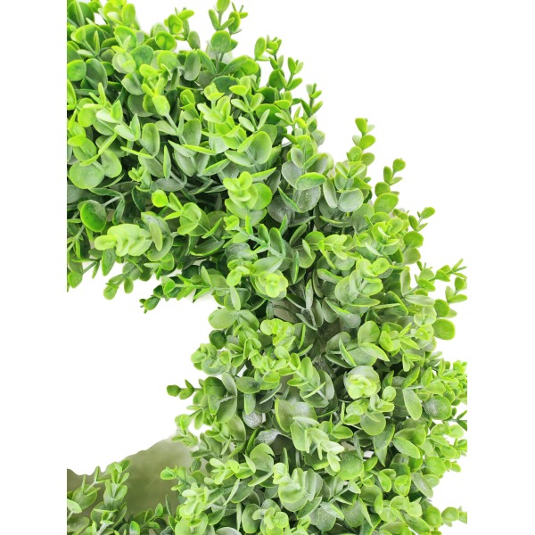 Miniatura: Sztuczny wianek z eukaliptusa – dekoracja florystyczna, 2 kolory