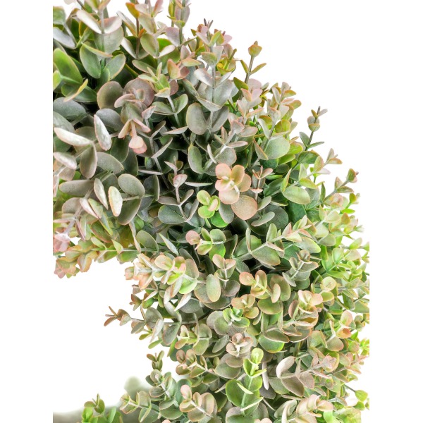 Miniatura: Sztuczny wianek z eukaliptusa – dekoracja florystyczna, 2 kolory