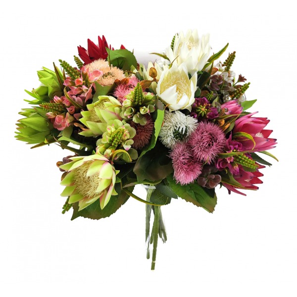 Miniatura: Bukiet protea+czosnek mix