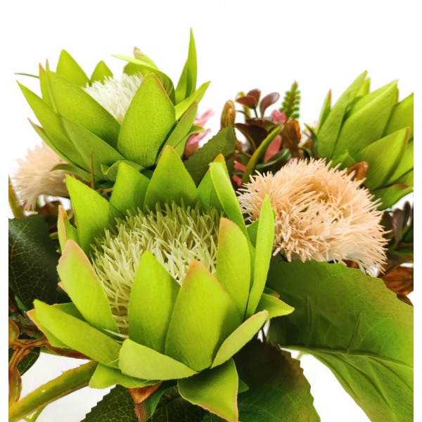 Miniatura: Bukiet protea+czosnek mix