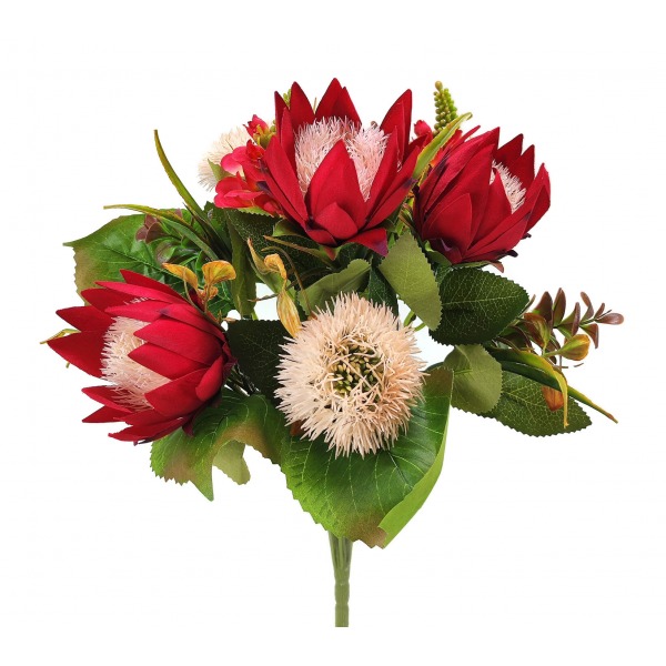 Miniatura: Bukiet protea+czosnek mix