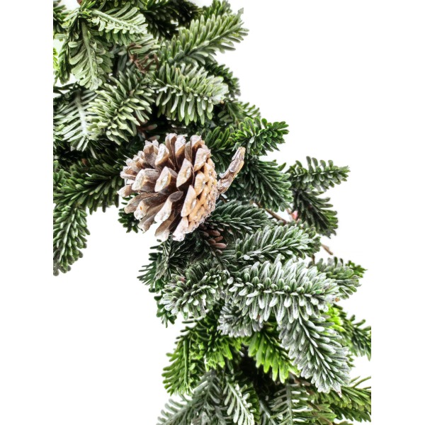 Miniatura: Girlanda z jodły z szyszkami