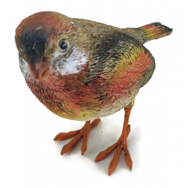 Miniatura: Ptaszek w jesiennych kolorach