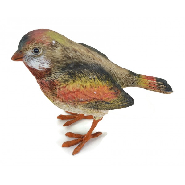 Miniatura: Ptaszek w jesiennych kolorach