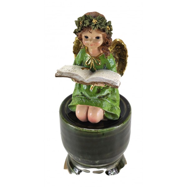 Miniatura: Anioł-dziewczynka z książką