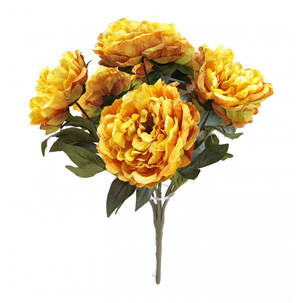 Miniatura: Sztuczny bukiet piwonii 46 cm