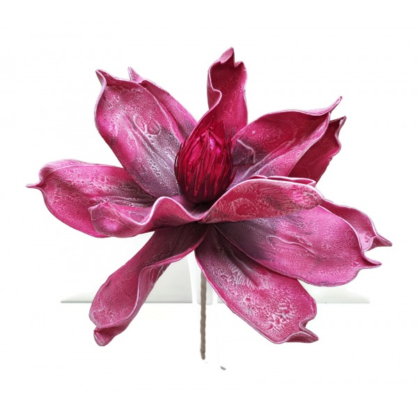 Miniatura: Sztuczna magnolia piankowa duża 37 cm