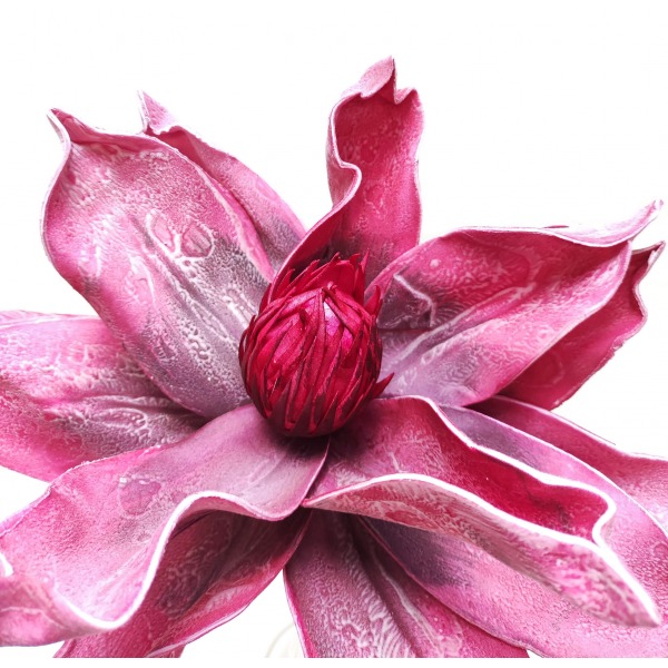 Miniatura: Sztuczna magnolia piankowa duża 37 cm