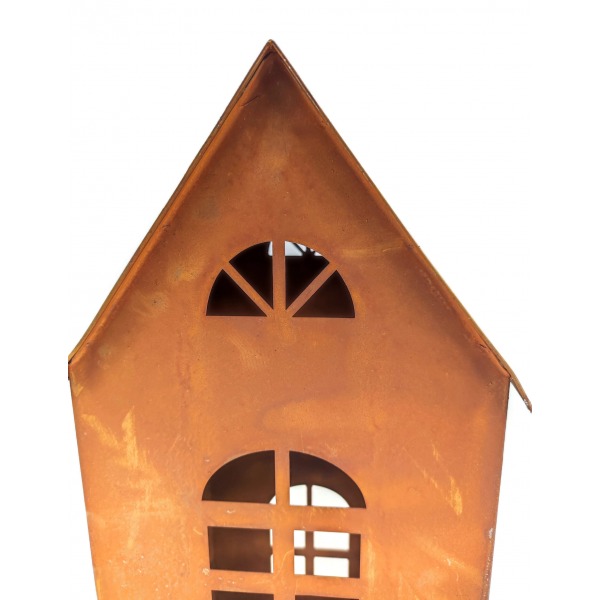 Miniatura: lampion metalowy-domek