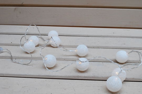 Miniatura: COTTON BALLS 4CM BIAŁE