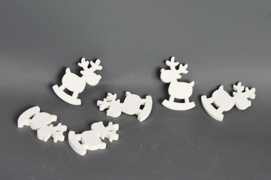 Miniatura: Renifery drewniane6 szt.