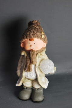 Miniatura: CHŁOPIEC ZE ŚWIECĄCĄ KULĄ
