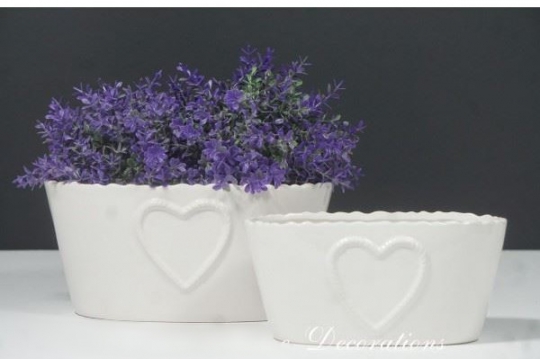Miniatura: Doniczka ceramiczna