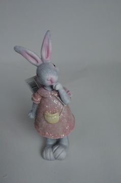 Miniatura: Zając ceramiczny