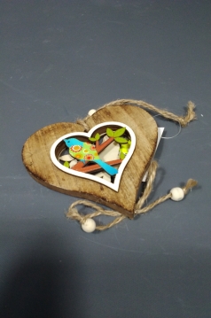 Miniatura: Serce z ptaszkiem