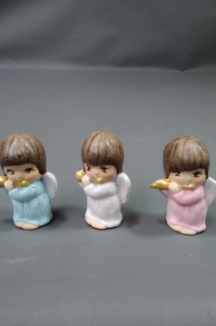 Miniatura: Aniołki ceramiczne 
