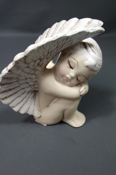 Miniatura: Anioł ceramiczny 