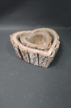 Miniatura: Pojemnik drewniany komplet