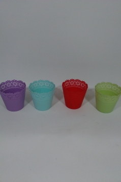Miniatura: Osłonki plastikowe mix kolorów 