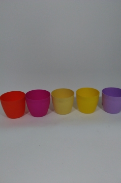 Miniatura: Osłonki plastikowe mix kolorów 