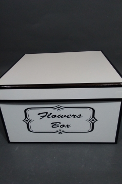 Miniatura: Flower box komplet 5szt.białe
