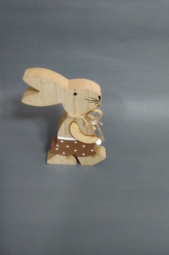 Miniatura: Zajączek drewniany