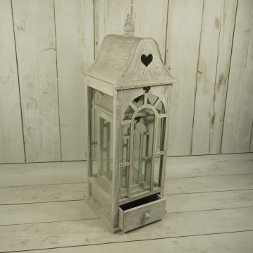 Miniatura: latarnia drewniana s/2h=76cm