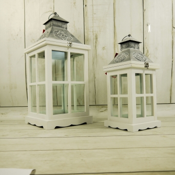 Miniatura: latarnia drewniana s/2 h=52cm