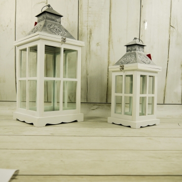 Miniatura: latarnia drewniana s/2 h=52cm