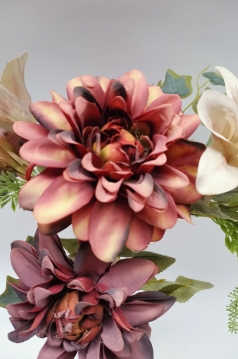 Miniatura: Bukiet dali z lilią pastelowy