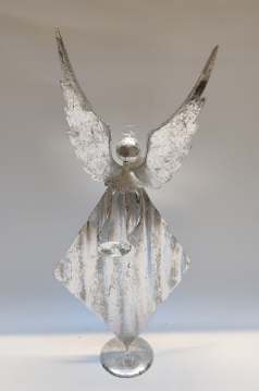 Miniatura: Anioł metalowy