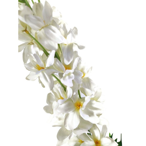 Miniatura: Sztuczna ostróżka 120 cm – wysoka gałązka kwiatowa, mix kolorów