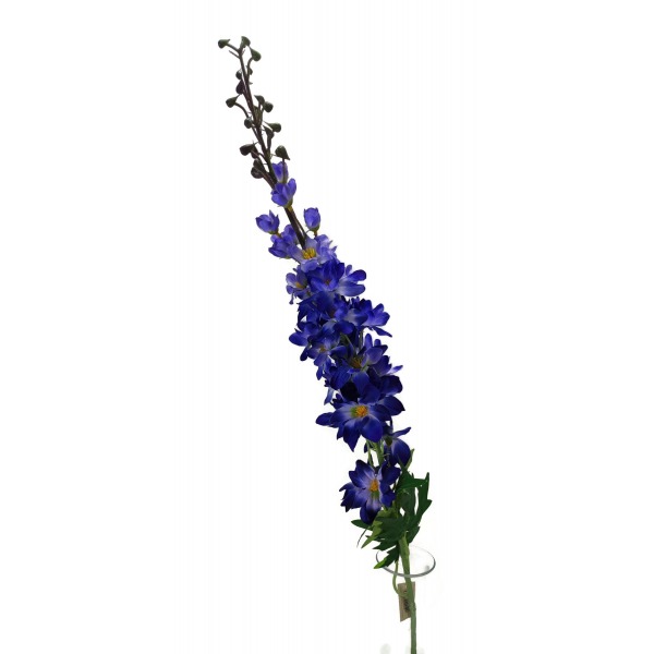 Miniatura: Sztuczna ostróżka 120 cm – wysoka gałązka kwiatowa, mix kolorów
