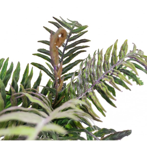 Miniatura: Sztuczny pęczek paproci silikonowej 30 cm