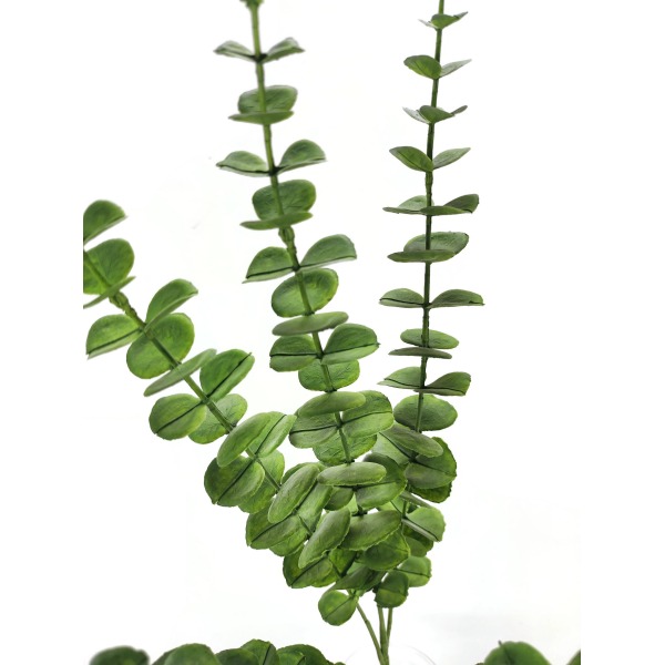 Miniatura: Sztuczny eukaliptus drobnolistny 80 cm – gałązka dekoracyjna
